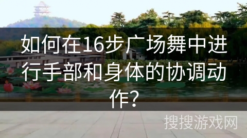 如何在16步广场舞中进行手部和身体的协调动作？