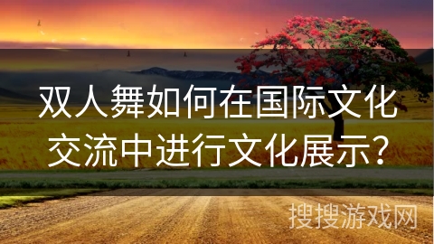 双人舞如何在国际文化交流中进行文化展示？