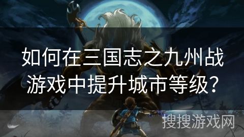 如何在三国志之九州战游戏中提升城市等级？