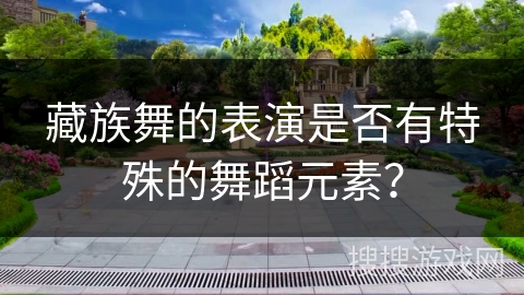 藏族舞的表演是否有特殊的舞蹈元素？