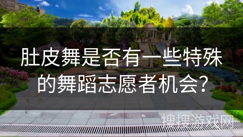 肚皮舞是否有一些特殊的舞蹈志愿者机会？