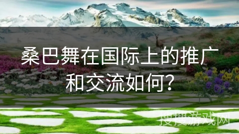 桑巴舞在国际上的推广和交流如何？