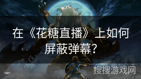 在《花糖直播》上如何屏蔽弹幕？