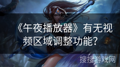 《午夜播放器》有无视频区域调整功能？
