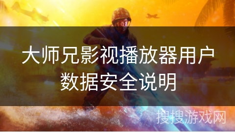 大师兄影视播放器用户数据安全说明