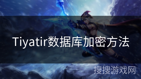 Tiyatir数据库加密方法