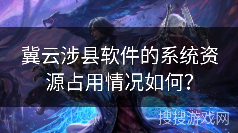 冀云涉县软件的系统资源占用情况如何？