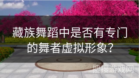 藏族舞蹈中是否有专门的舞者虚拟形象？