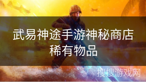 武易神途手游神秘商店稀有物品