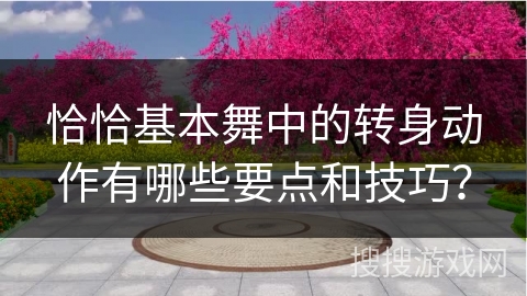 恰恰基本舞中的转身动作有哪些要点和技巧？