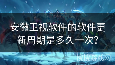 安徽卫视软件的软件更新周期是多久一次？