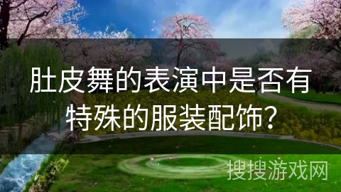 肚皮舞的表演中是否有特殊的服装配饰？