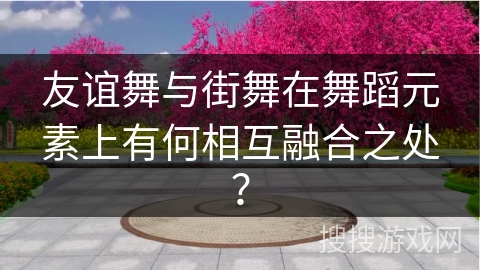 友谊舞与街舞在舞蹈元素上有何相互融合之处？