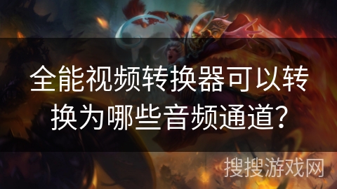 全能视频转换器可以转换为哪些音频通道？