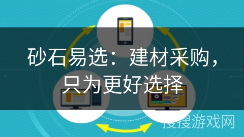 砂石易选：建材采购，只为更好选择