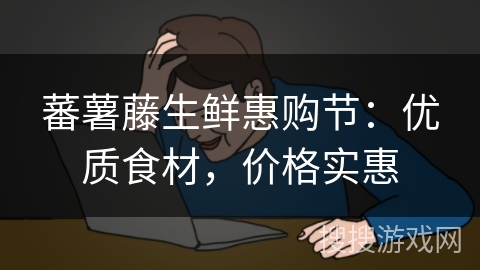 蕃薯藤生鲜惠购节：优质食材，价格实惠