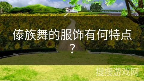 傣族舞的服饰有何特点？