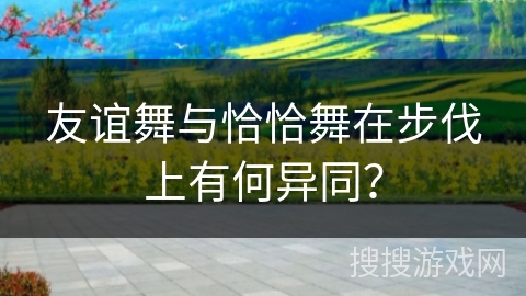 友谊舞与恰恰舞在步伐上有何异同？
