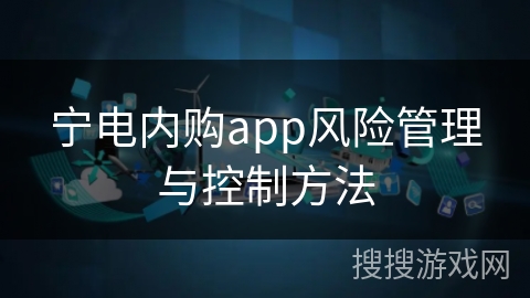 宁电内购app风险管理与控制方法