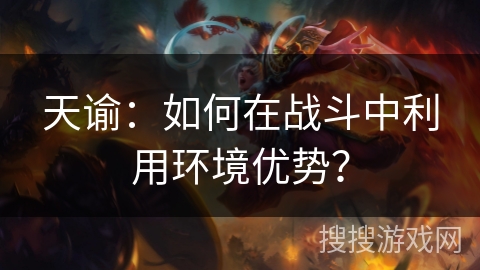 天谕：如何在战斗中利用环境优势？