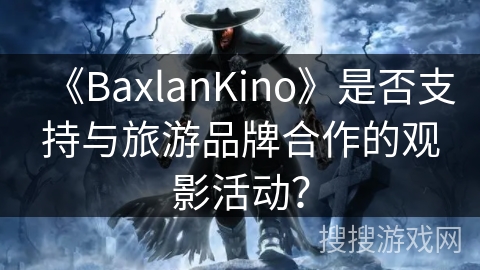 《BaxlanKino》是否支持与旅游品牌合作的观影活动？