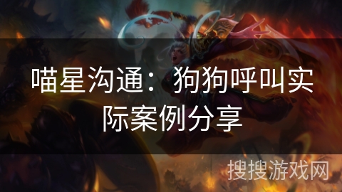 喵星沟通：狗狗呼叫实际案例分享