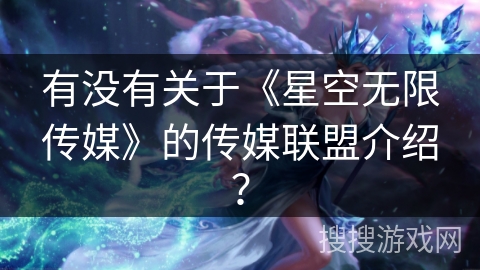 有没有关于《星空无限传媒》的传媒联盟介绍？