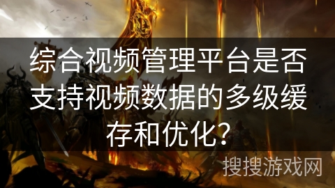 综合视频管理平台是否支持视频数据的多级缓存和优化？