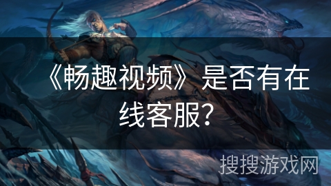 《畅趣视频》是否有在线客服？