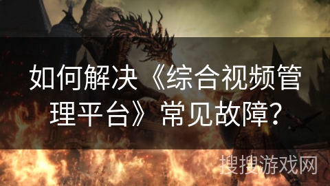 如何解决《综合视频管理平台》常见故障？