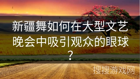 新疆舞如何在大型文艺晚会中吸引观众的眼球？