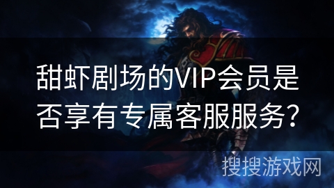 甜虾剧场的VIP会员是否享有专属客服服务？