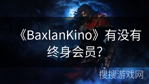 《BaxlanKino》有没有终身会员？