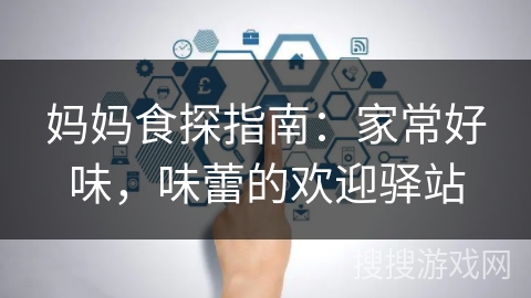 妈妈食探指南:家常好味,味蕾的欢迎驿站 妈妈食探指南:家常好味,味蕾的欢迎驿站