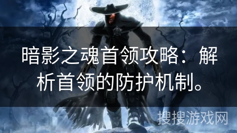 暗影之魂首领攻略：解析首领的防护机制。