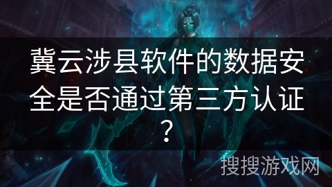 冀云涉县软件的数据安全是否通过第三方认证？