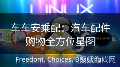 车车安乘配：汽车配件购物全方位星图