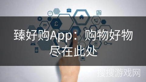 臻好购App：购物好物尽在此处