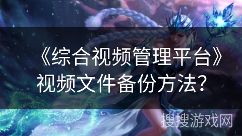 《综合视频管理平台》视频文件备份方法？