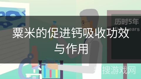 粟米的促进钙吸收功效与作用