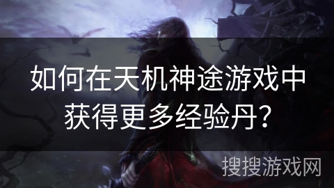 如何在天机神途游戏中获得更多经验丹？