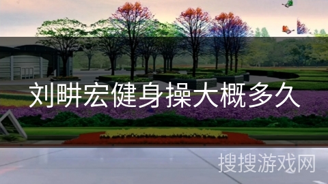 刘畊宏健身操大概多久