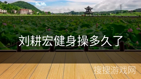 刘耕宏健身操多久了