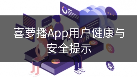 喜萝播App用户健康与安全提示