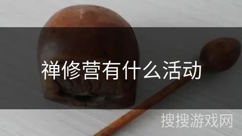 禅修营有什么活动