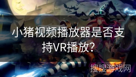 小猪视频播放器是否支持VR播放？