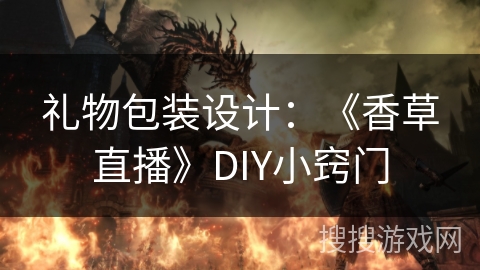 礼物包装设计：《香草直播》DIY小窍门