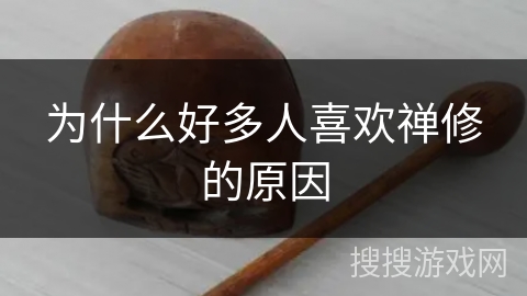 为什么好多人喜欢禅修的原因