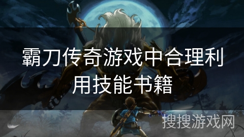 霸刀传奇游戏中合理利用技能书籍