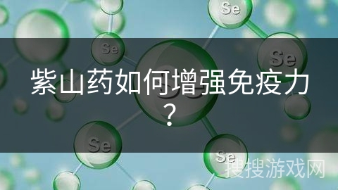 紫山药如何增强免疫力？